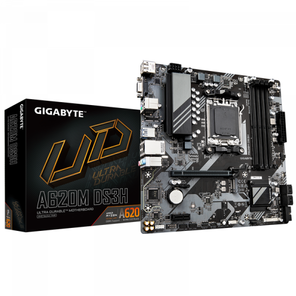 Placa de baza Gigabyte A620M DS3H (rev. 1.0) AM5 - imagine 4