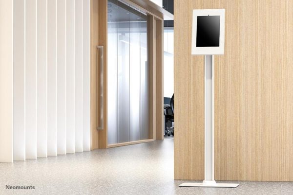 Stand podea mobil/fix pentru tablete Neomounts FL15-650WH1; pentru display-uri cu - imagine 10