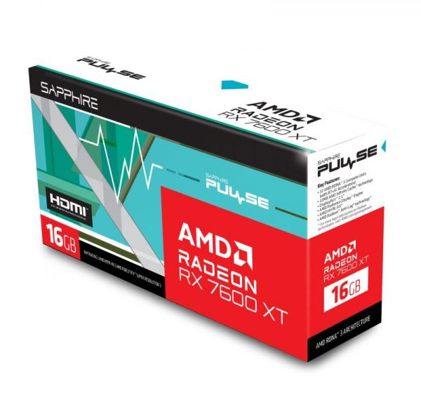 Placa Video SAPPHIRE PULSE AMD RADEON RX7600 XT 16GB GDDR6 - imagine 10