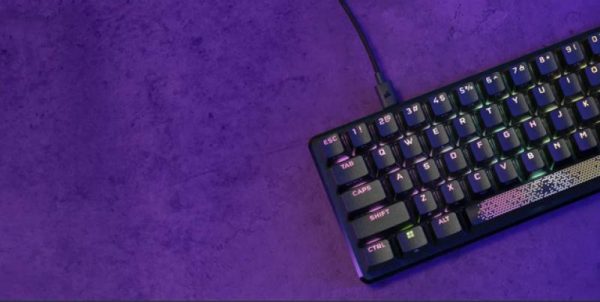 CORSAIR K65 PRO MINI RGB 65% mecanica, negru  Full - imagine 8