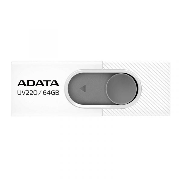 Memorie USB Flash Drive Adata UV220 64Gb, USB 2.0, alb - imagine 5