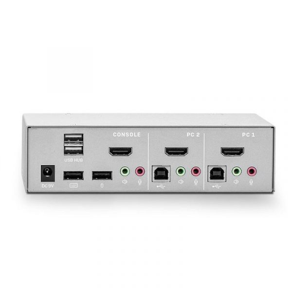 Lindy LY-39307 KVM Extender, 2 Port HDMI 4K60, USB 2.0 - imagine 10