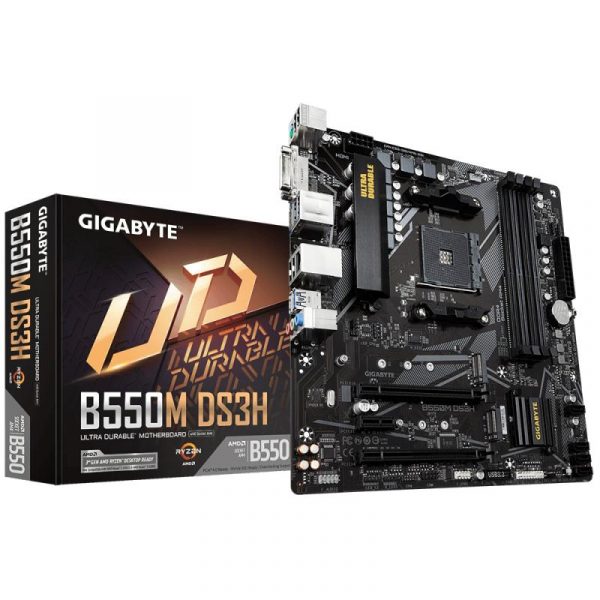 Placa de baza Gigabyte B550M DS3H, Socket AM4 - imagine 6