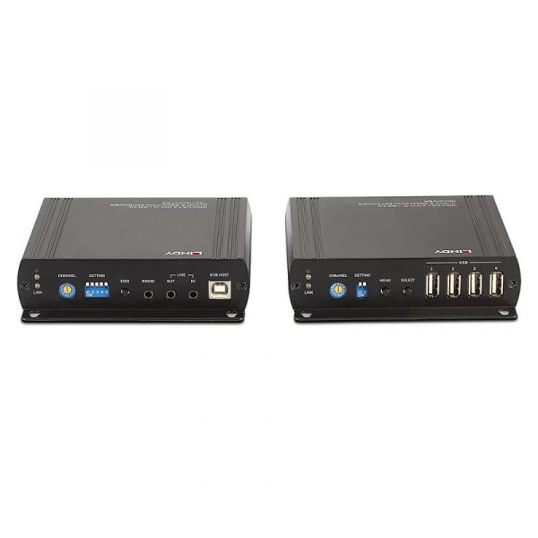 Lindy LY-39245 KVM Extender 140m Cat.6 DVI-D, USB, Audio & - imagine 8