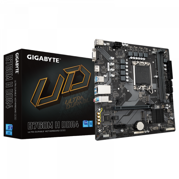 Placa de baza Gigabyte B760M H LGA1700 - imagine 4