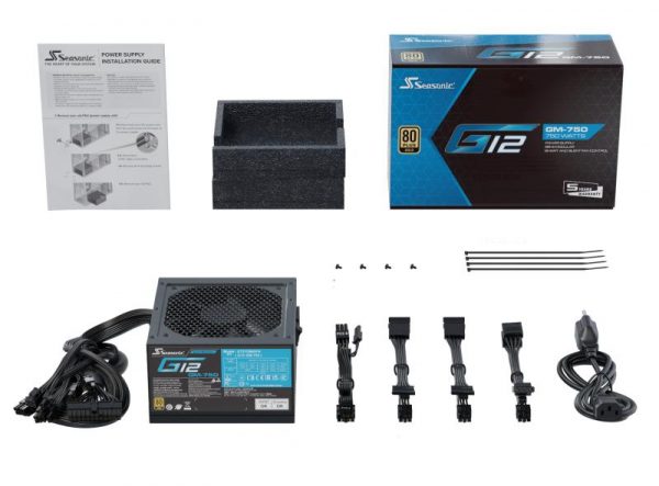 Sursa Seasonic G12 GM-750 80+ Gold 750W - imagine 11