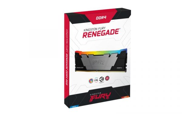 Memorie RAM Kingston FURY Renegade Black 16GB DDR4 3600MHz CL16 - imagine 5