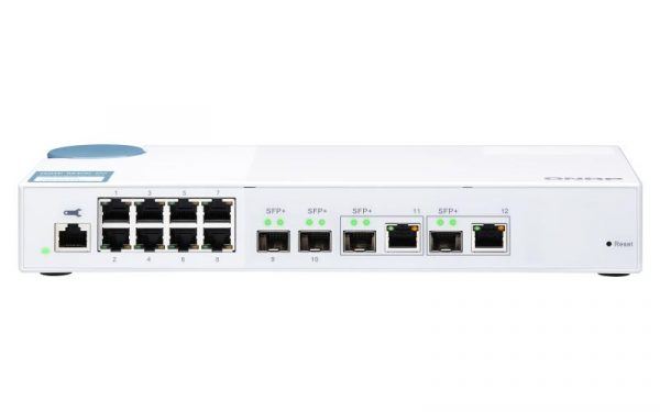 Switch QNAP M408-2C Marvell 98DX3236, 8 porturi 1Gbps, 2 porturi - imagine 5