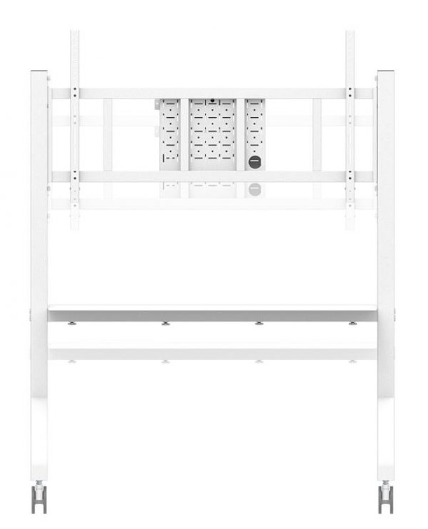 Stand podea mobil/fix Neomounts FL50-575WH1; pentru display-uri cu diagonale 65"-110", - imagine 6