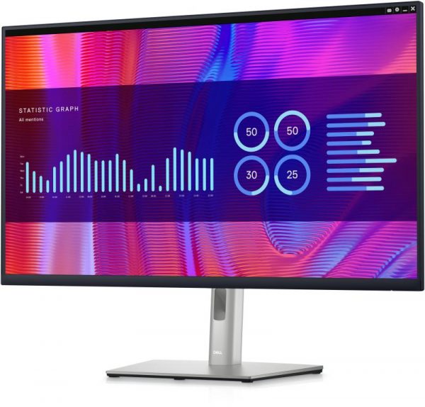 Monitor LED Dell P3223DE, 31.5inch, QHD IPS, 5ms, 60Hz, negru - imagine 7