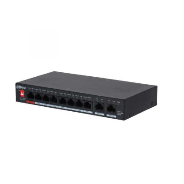 Dahua switch 8 porturi Gigabit PFS3010-8GT-96 V2, Unmanaged, Interfata: 8 - imagine 4