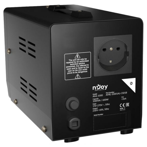 Stabilizator tensiune nJoy 1000VA Alvis, 600W - imagine 12
