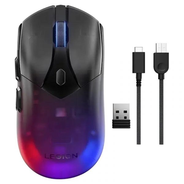 Mouse Gaming Wireless LENOVO Legion M410, 16000 dpi, negru - imagine 9
