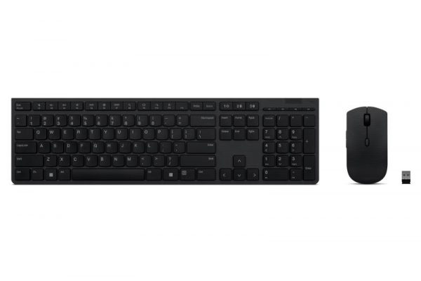 Lenovo Professional Wireless Rechargeable Combo Keyboard and Mouse - Overview - imagine 3