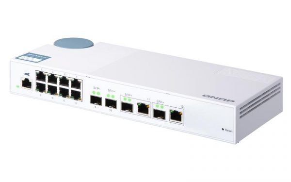 Switch QNAP M408-2C Marvell 98DX3236, 8 porturi 1Gbps, 2 porturi - imagine 10