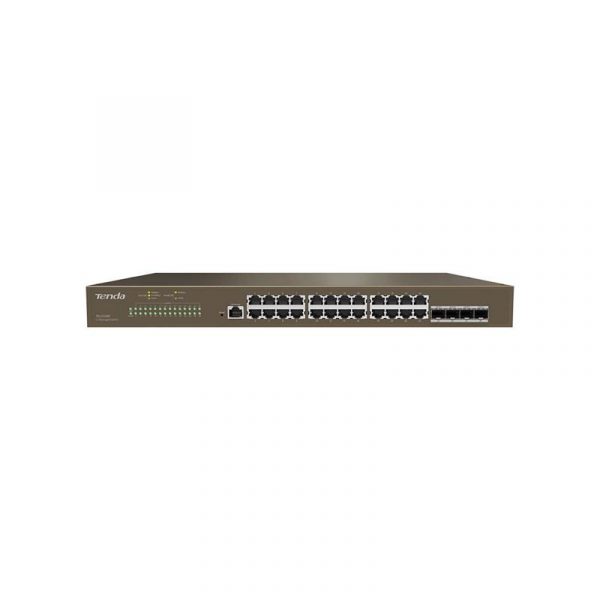 Switch Tenda TEG5328F, 24 port, 10/100/1000 Mbps - imagine 4