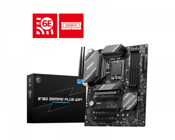 Placa de baza MSI B760 GAMING PLUS WIFI LGA1700 - imagine 5