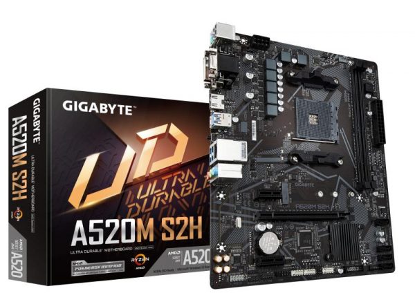 Placa de baza Gigabyte A520M S2H, Socket AM4 - imagine 6