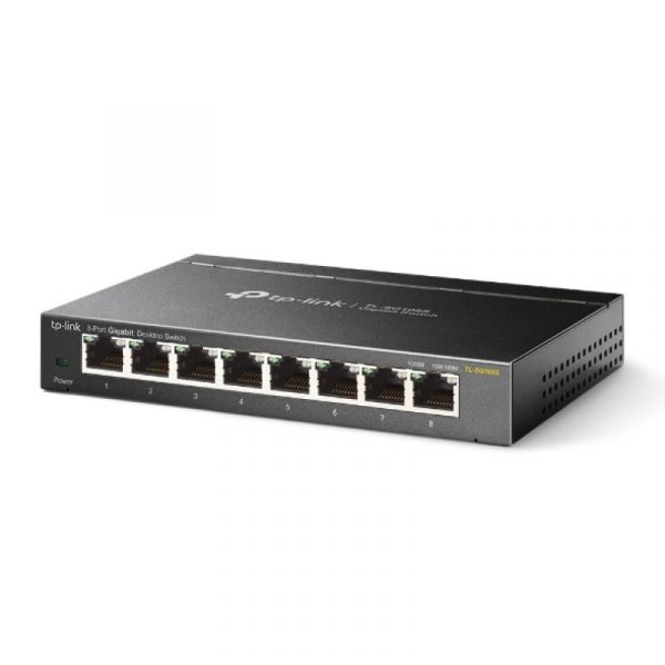 Switch TP-Link TL-SG108S, 8 port, 10/100/1000 Mbps - imagine 4