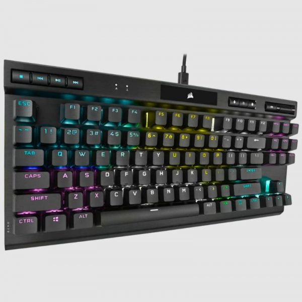 Tastatura Gaming Mecanica Corsair K70 RGB TKL Champion, RGB, USB-C, - imagine 9