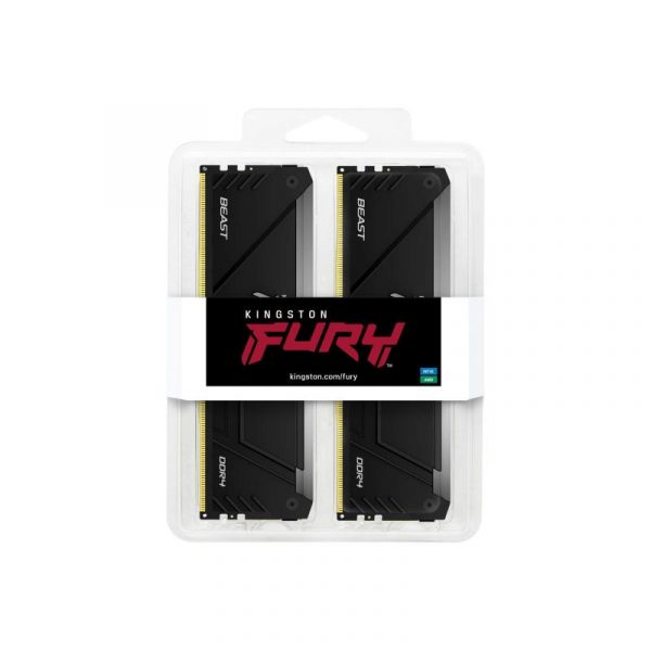Memorie RAM Kingston FURY Beast RGB 32GB DDR4 3600MHz CL18 - imagine 5