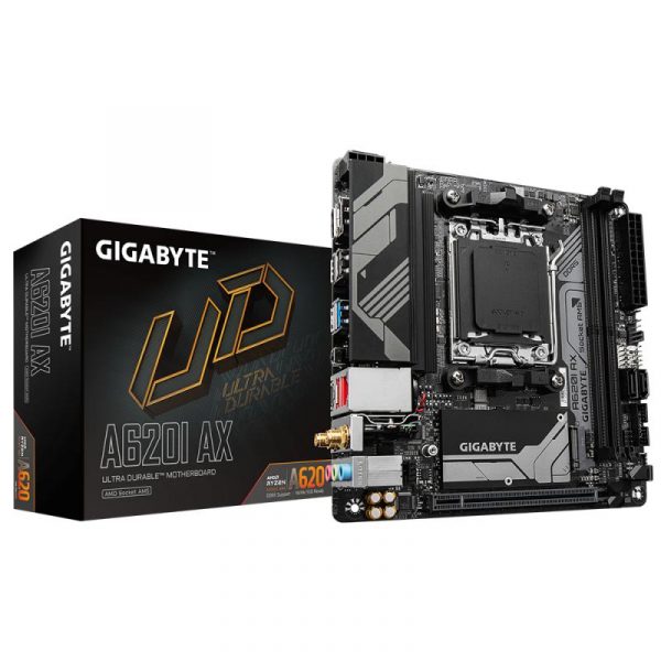 Placa de baza GIGABYTE A620I AX (rev. 1.0) AM5 - imagine 6