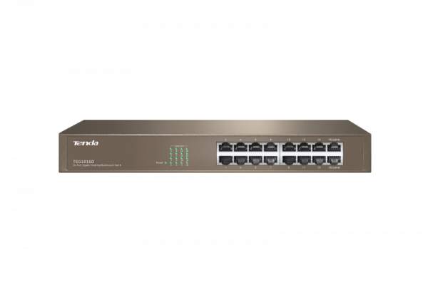 Switch Tenda TEG1016D, 16 port, 10/100/1000 Mbps - imagine 3