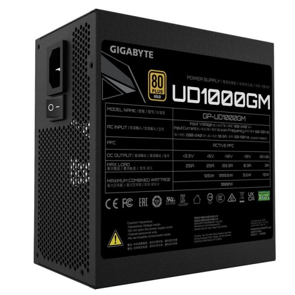 SURSA GB UD100GM GEU 80 GOLD PLUS - imagine 9