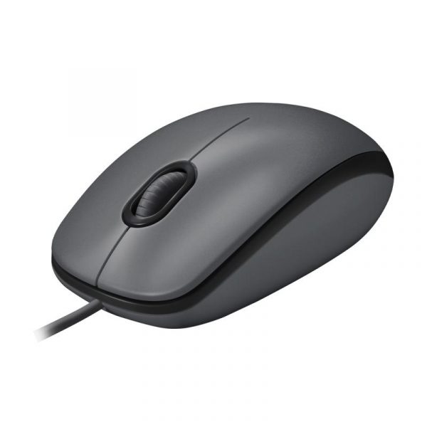 Mouse Logitech M100, optic, interfata USB, rezolutie 1000 DPI, negru - imagine 5