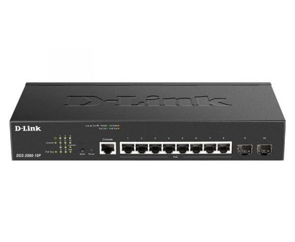 Switch D-Link DGS-2000-10, 10 port, 10/100/1000 Mbps - imagine 4