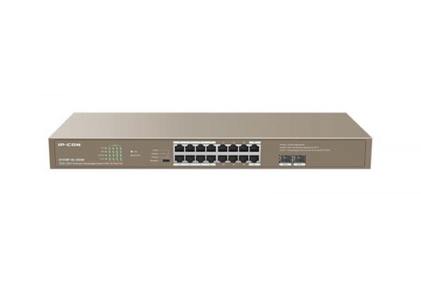 IP-COM switch TEG1118P-16-250W, 16-Port Gigabit Switch POE ,Standard and Protocol: - imagine 4