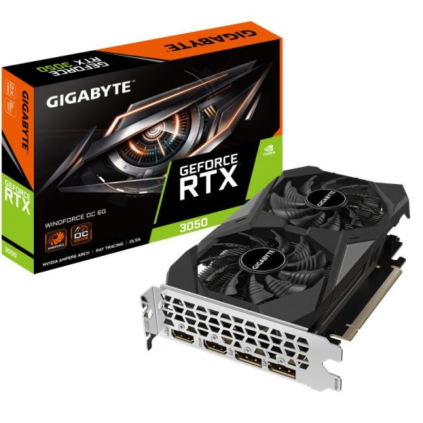 Placa Video GIGABYTE GEFORCE RTX 3050 WINDFORCE OC 6GB GDDR6 - imagine 6
