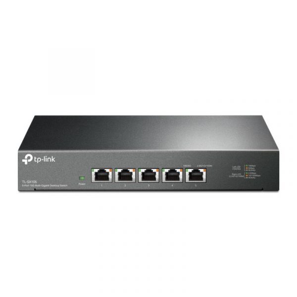 "5-Port 10G Multi-Gigabit Desktop Switch PORT: 5× 10G RJ45 Ports - imagine 3