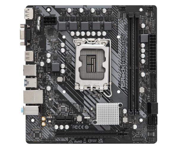 Placa de baza Asrock H610M-HDV D4, LGA 1700 - imagine 8