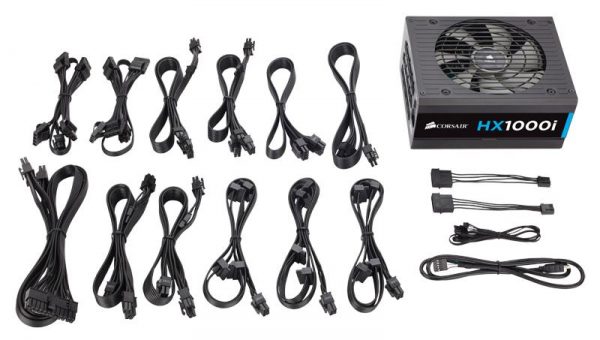Sursa Corsair HXi Series HX1000i, full-modulara, 80 Plus Platinum,1000W - imagine 10