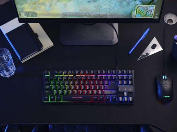 Tastatura Trust GXT 833 Thado TKL, neagra - imagine 9