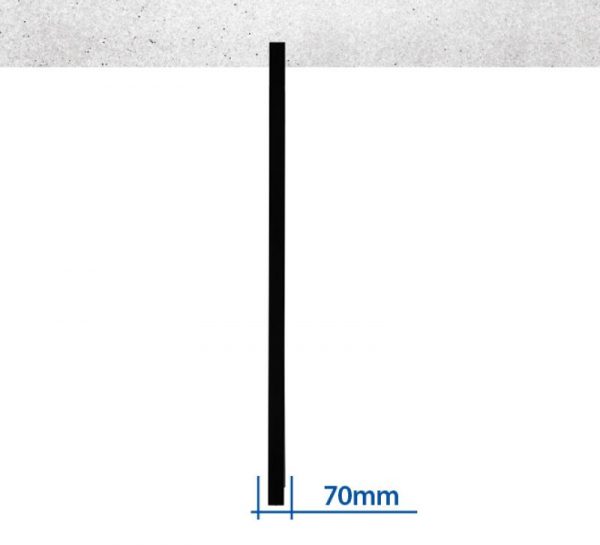 Suport tavan double sided B-Tech compatibil cu seria OM55N-D Samsung - imagine 9