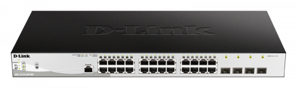 Switch D-Link DGS-1210-28P, 24 port, 10/100/1000 Mbps - imagine 3