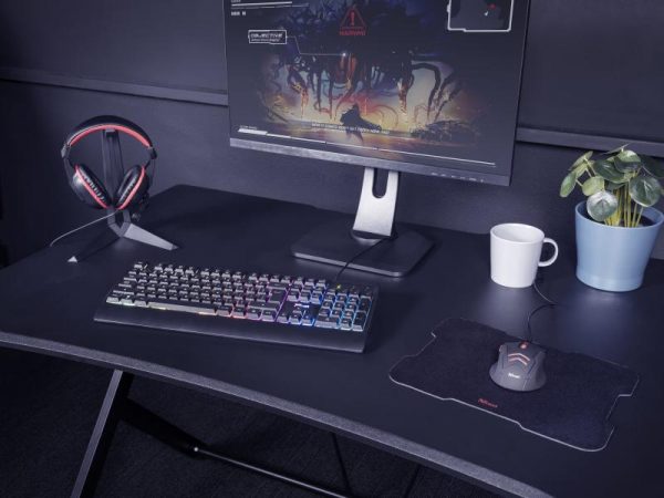 Kit Trust Ziva 4-in-1 Gaming Bundle, contine mouse, tastatura, mousepad - imagine 11
