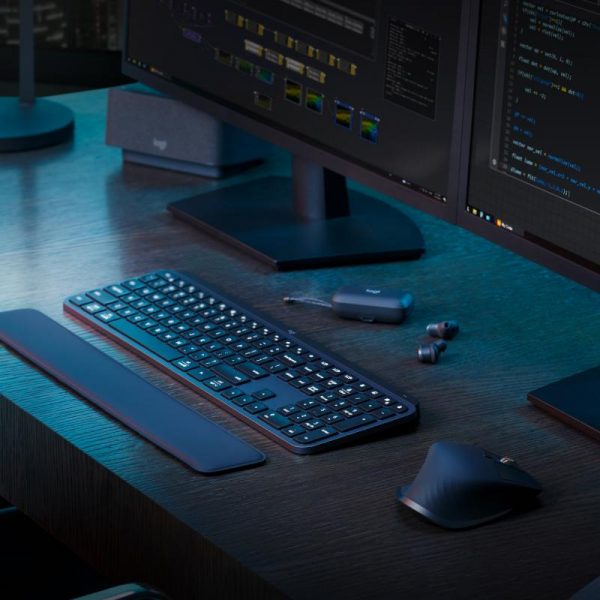 Tastatura Logitech MX Keys S, Iluminare, 2.4GHz&Bluetooth, USB-C, US INTL - imagine 14