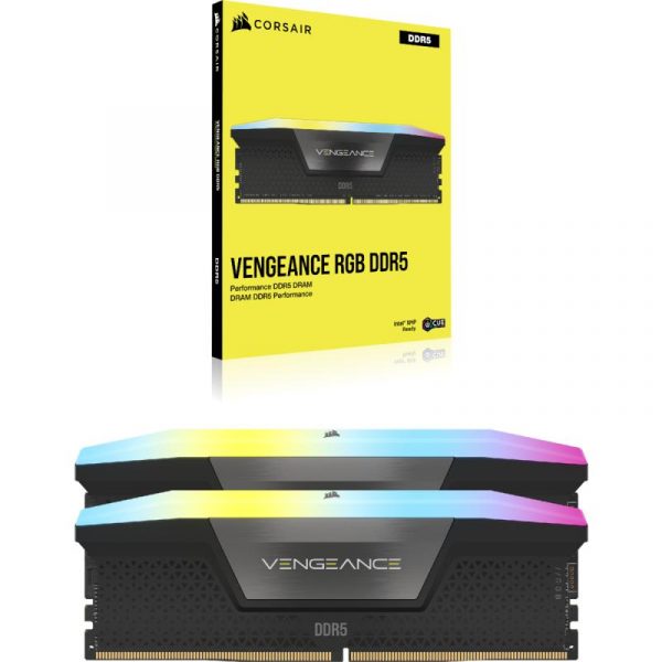 Memorie RAM Corsair Vengeance RGB 32GB DDR5 5600MHz CL40 Kit - imagine 5