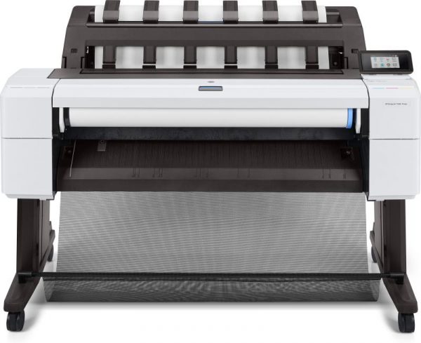 Plotter HP Designjet T1600 Printer 36", format A0, 5 culori, - imagine 4
