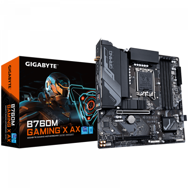 Placa de baza GIGABYTE B760M GAMING X AX LGA1700 - imagine 4