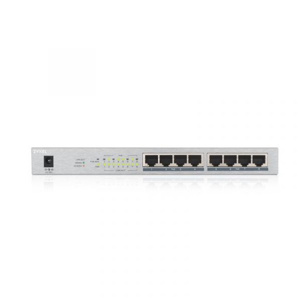 Switch Zyxel GS1008-HP, 8 Port, 10/100/1000 Mbps - imagine 6