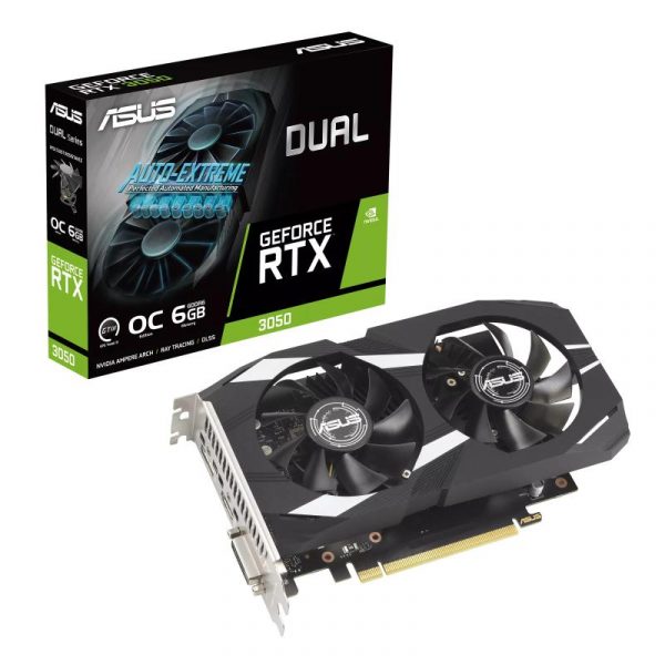 Placa Video ASUS DUAL GEFORCE RTX 3050 OC 6GB GDDR6 - imagine 17
