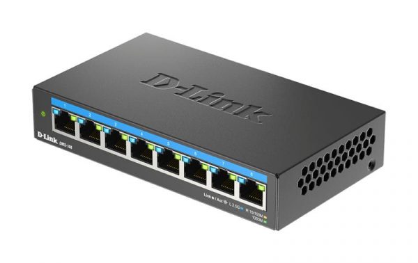 D-LINK DMS-108 UNMANAGED SWITCH 8 PORT, Interfata: 8 x 10/100Mbps/1G/2.5G, - imagine 9