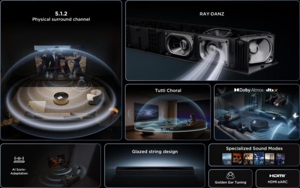 Soundbar TCL Q75HE - imagine 4