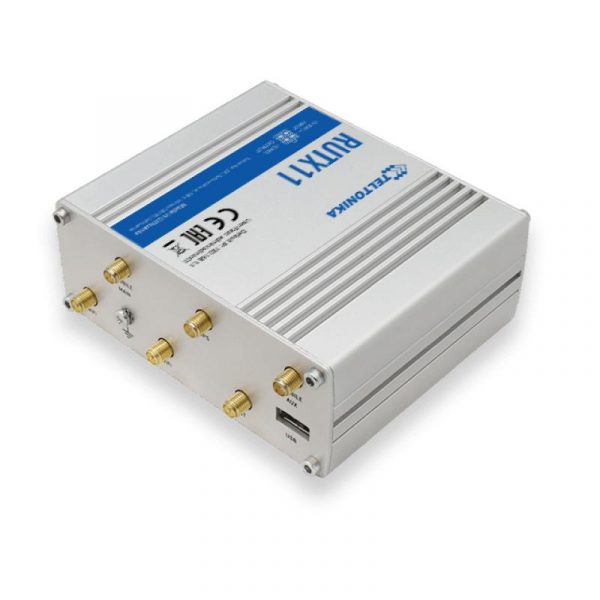 Router industrial IP Teltonika RUTX11, Dual SIM, WiFi, antene 2x - imagine 6
