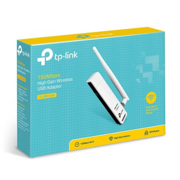 Adaptor Wireless TP-Link TL-WN722N, Wi-Fi, Single-Band - imagine 8