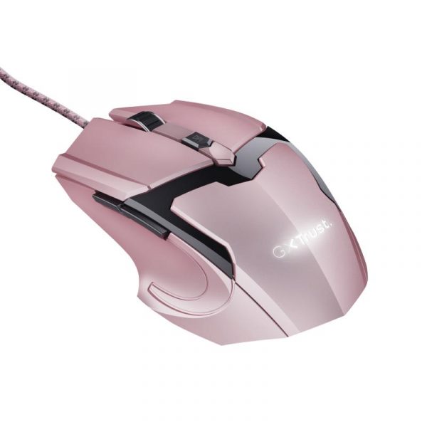Trust GXT 101P Gav Gaming, cu fir, roz - imagine 7